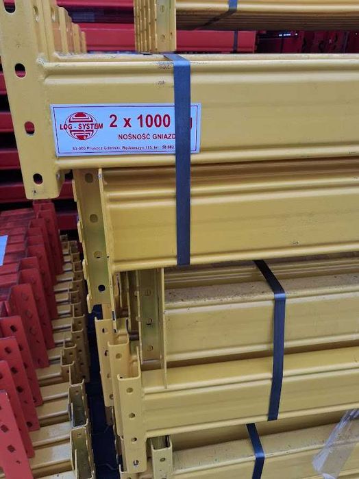 regał paletowy ROSS używany magazynowy metalowy