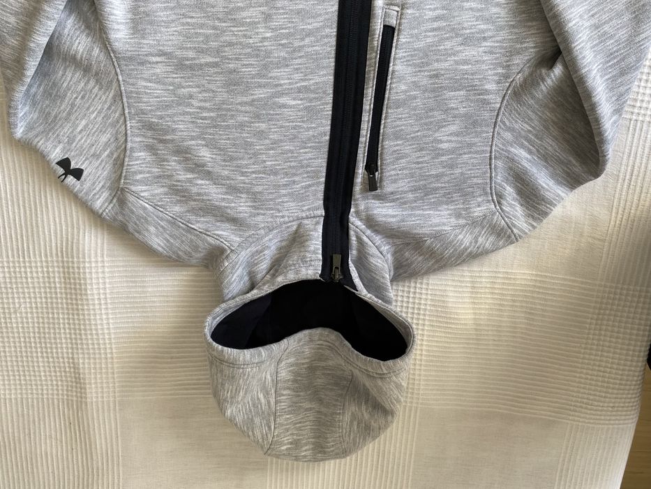 UNDER ARMOUR Bluza sportowa szara rozm S