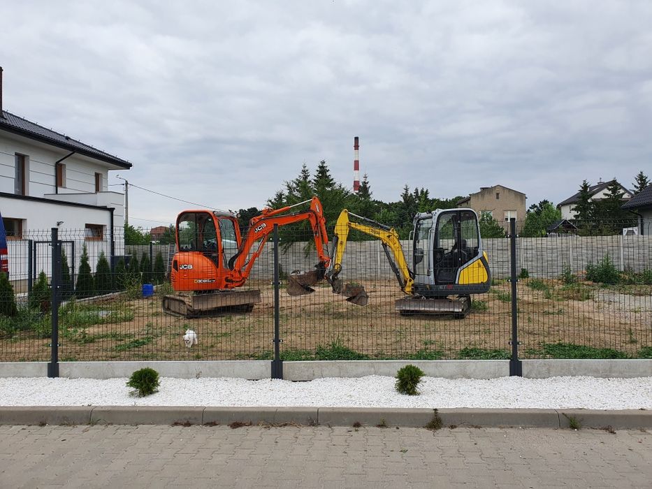 Wynajem na doby!!!Minikoparka Ładowarka miniladowarka - wynajem bez op