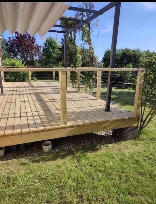 PRODUCENT deska tarasowa, podłogowa 30x150  impregnowana ciśnieniowo