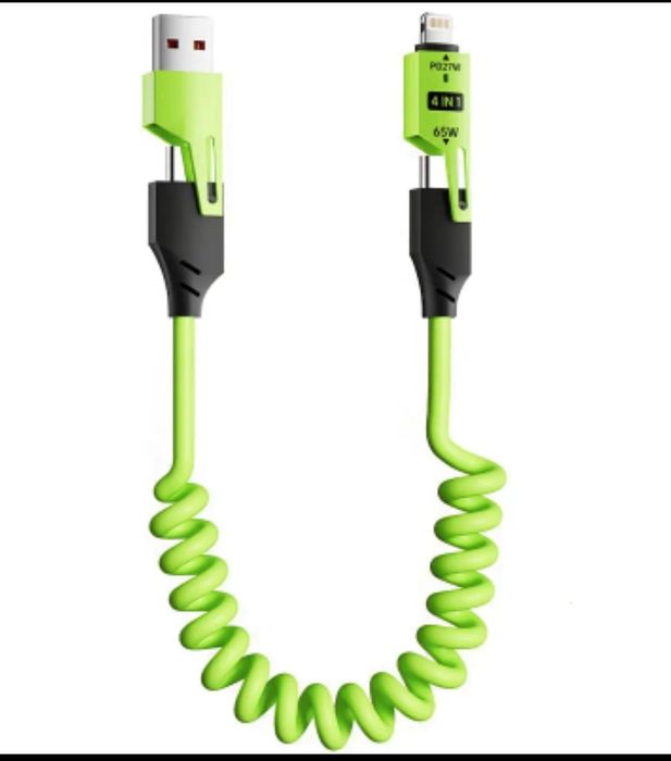 Багатофункціональний кабель для швидкої зарядки 4-в-1