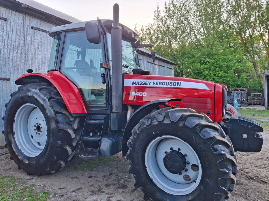 Massey Ferguson 6480 Sprowadzony 6528MTH Miękka Oś Miękka Kabina Dynashift Oryginalny Stan