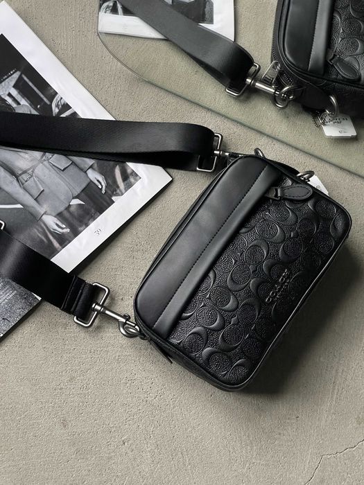Мужская сумка Coach Graham Crossbody через плече Коуч кросс боди
