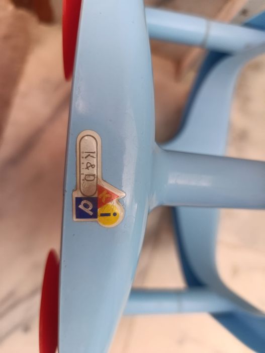 Assento de banho para bebé azul