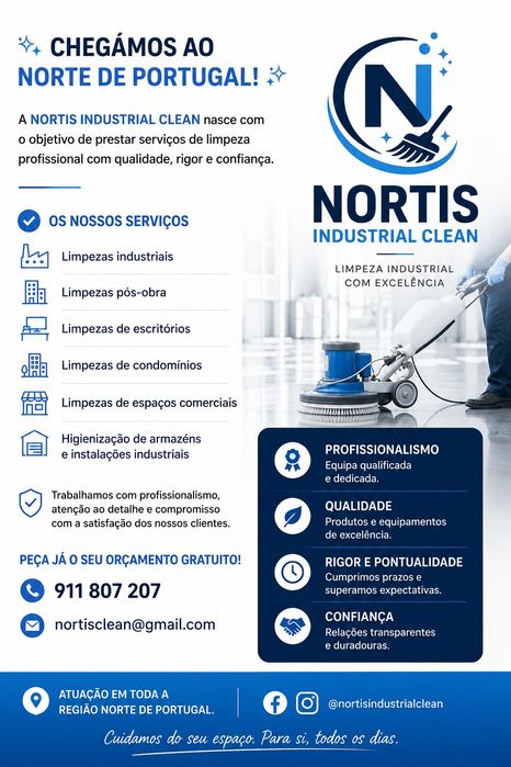 Limpezas profissionais/ pós obra