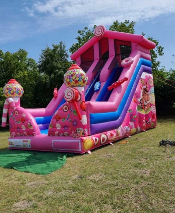 Wynajem dmuchańca piana party karuzele tor przeszków wata popcorn