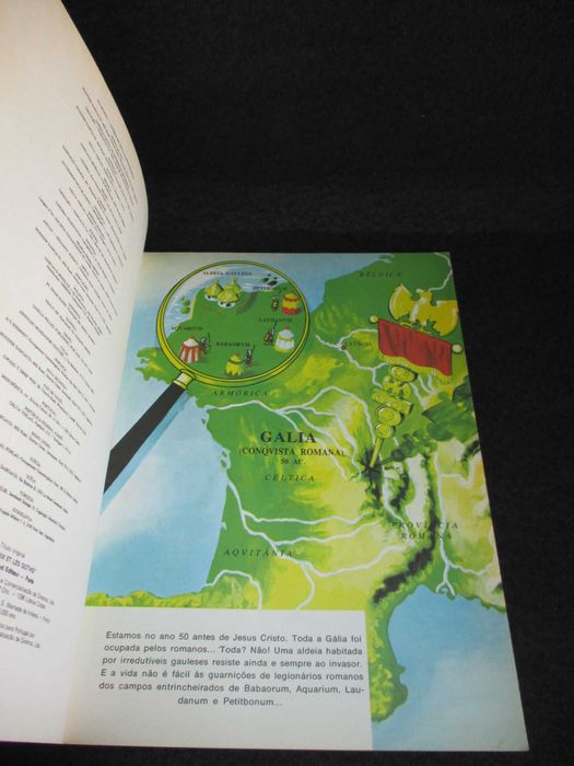 Livro BD Astérix e os Godos René Goscinny