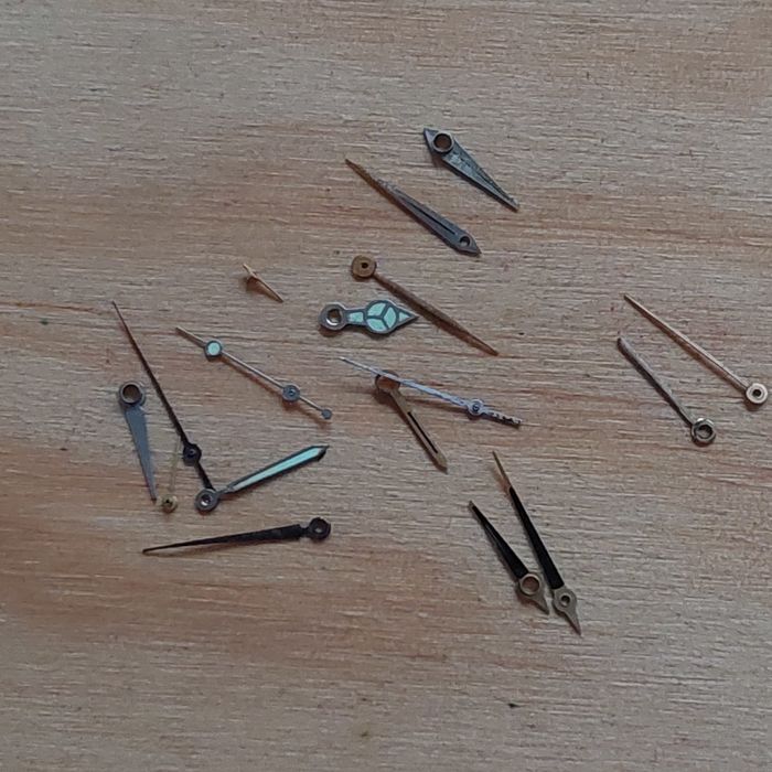 Conjunto diversos ponteiros vintage