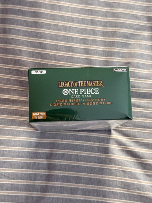 One Piece TCG Op12 Legacy of the master Booster box