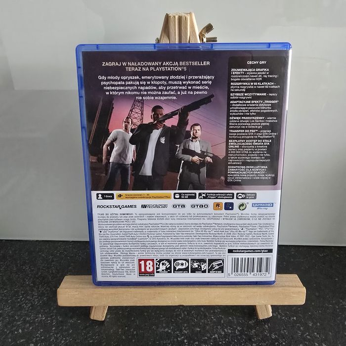 GTA V PlayStation PS5 wersja PL