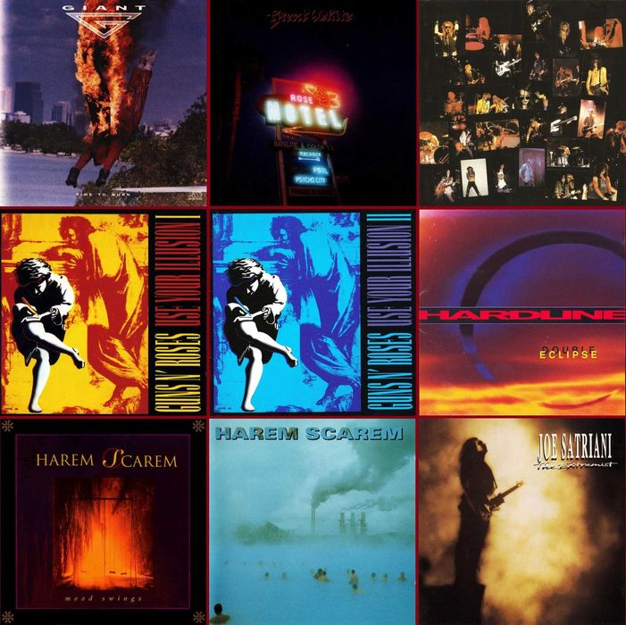 78 CDs - Hard Rock - Coleção - Raros - Muito Bom Estado