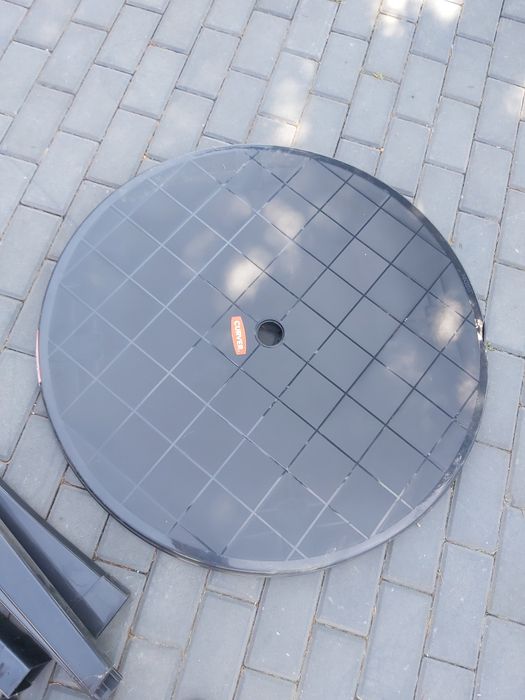 Stol ogrodowy plastikowy nowy okrągły 90cm
