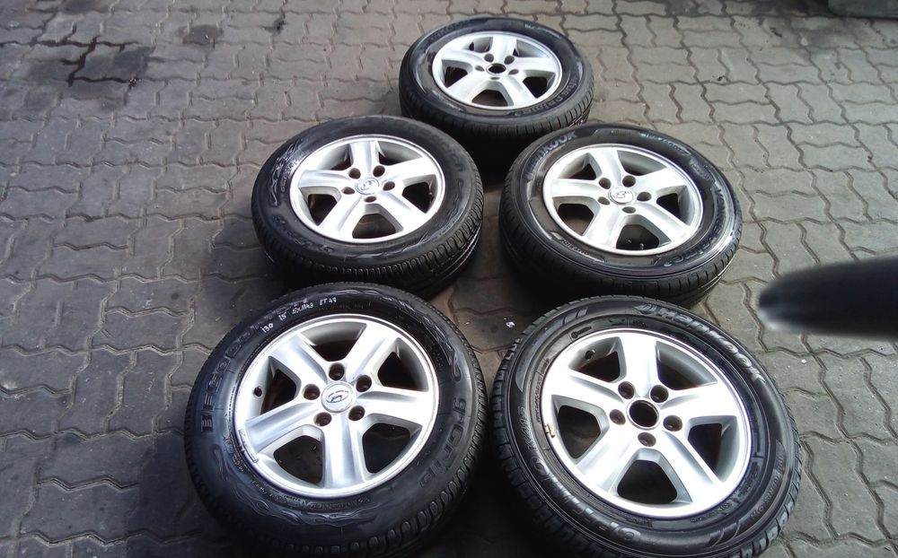Jantes Hyundai I30 R15 Com Pneus 195/65 Furação 5X114.3