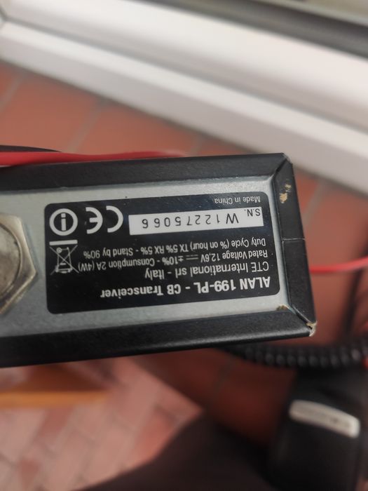 CB radio alan 199-A  MILAND