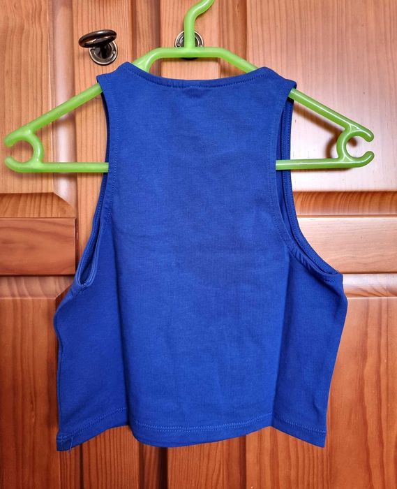 Crop top azul forte H&M - nunca usado