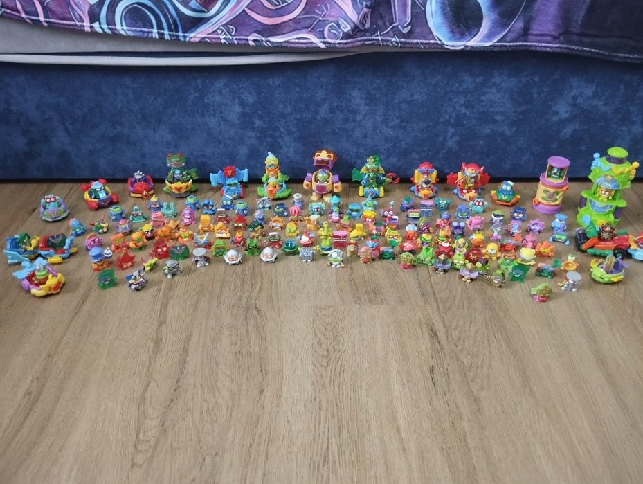 Zingsy postacie plus pojazdy