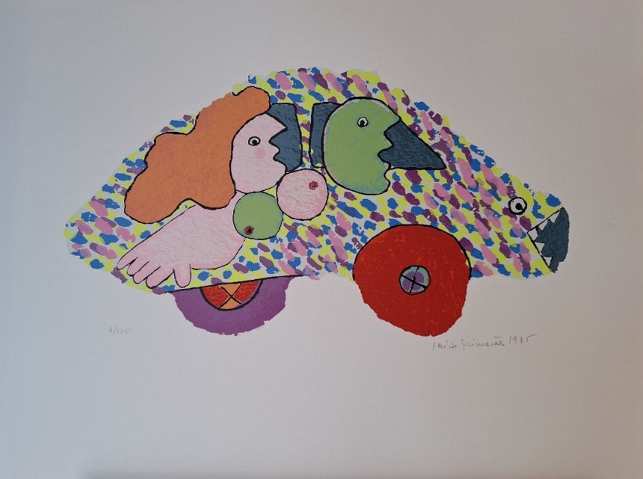 Serigrafia de José de Guimarães