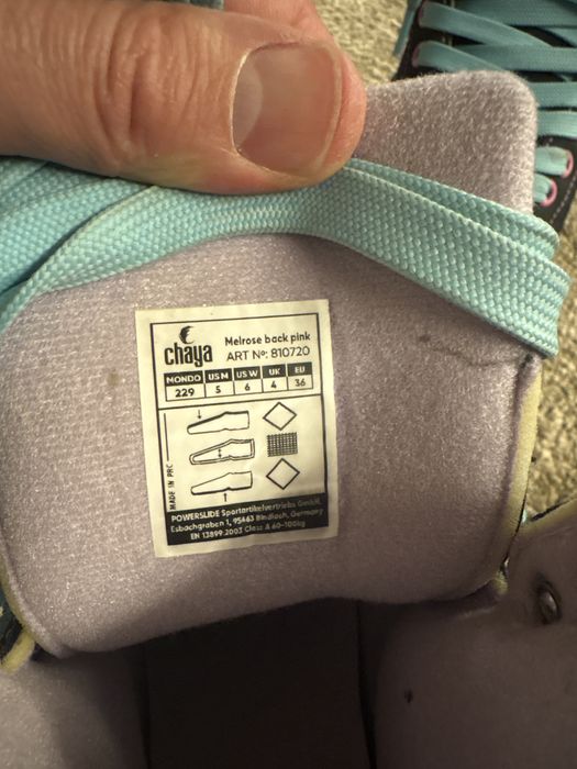 Wrotki Chaya Melrose Black Pink (rozm. 229/ EU 36)