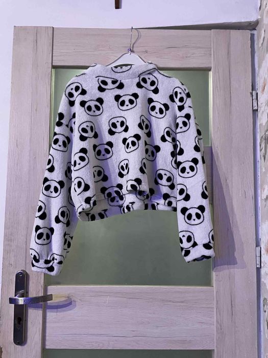 Bluza z pandą ciepła