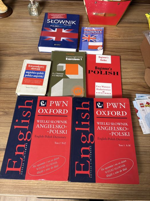 Zestaw słownikow J Angielski