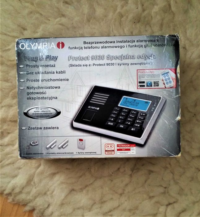 Nowy alarm domowy Olympia