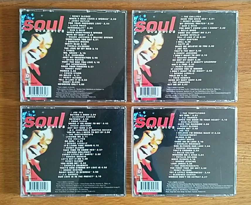 4 CD - Soul Classics