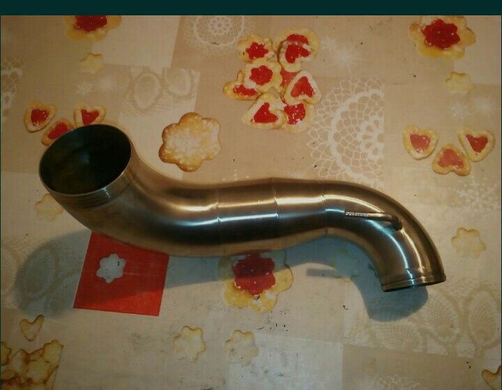 Para filtro conico só tubo inox pronto e nunca usado