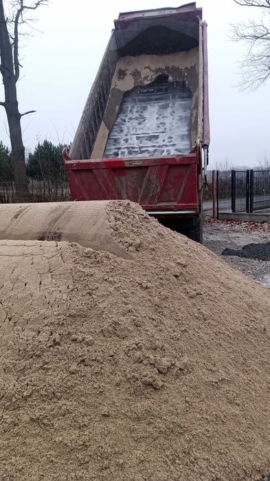 Piasek zasypowy do fundamentów pod kostkę