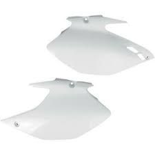 paineis laterais traseiros ufo branco yamaha wr 450 / 250