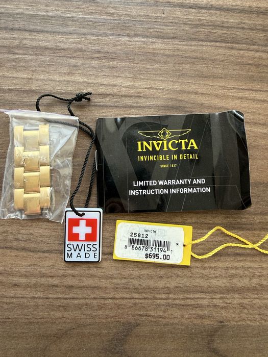 Годинник Invicta Pro Driver 25812 Swiss Made 44mm