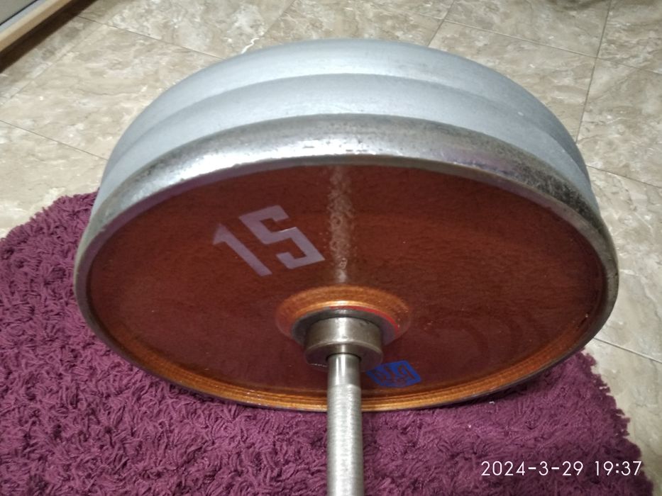 Штанга Олімпійська 50 мм, 100 кг+(ціна за гриф..: 3 000 грн. - Атлетика ...