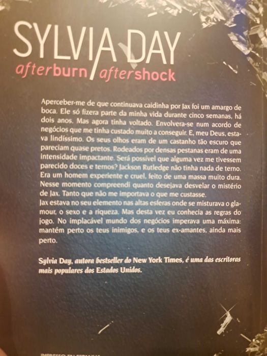 Livro Afterburn / Aftershock por Sylvia Day