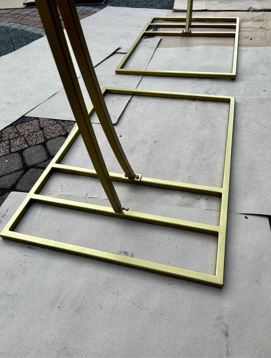 Stelaż stojak łuki tło scianka dekoracyjna