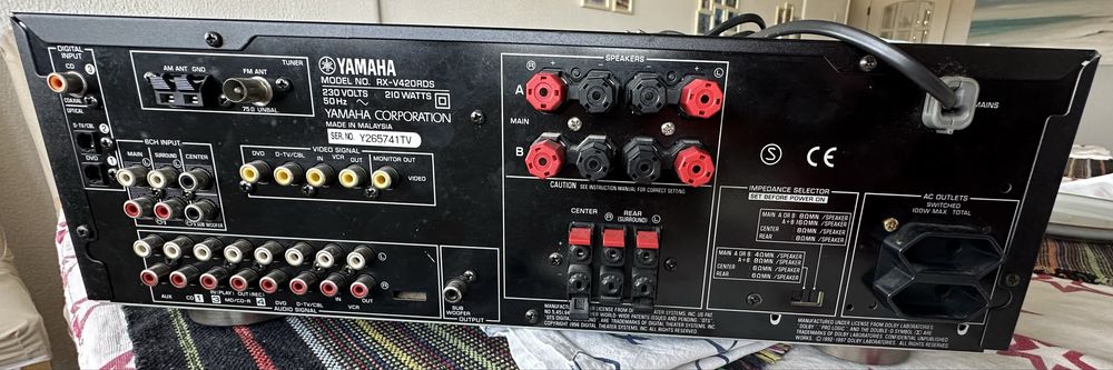 Amplificador Yamaha