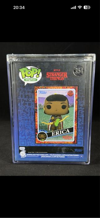 Funko POP Digital 354 Stranger Things Erica с протектором
