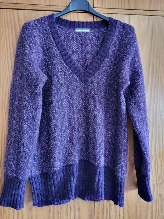 Blusa Malha L Roxa - Cachemira