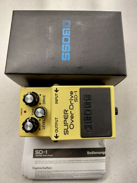 Boss sd 1 overdrive