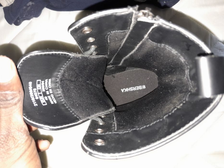 Botas da bershka