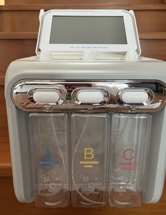 máquina profissional hydrafacial h2-o2 small bubble