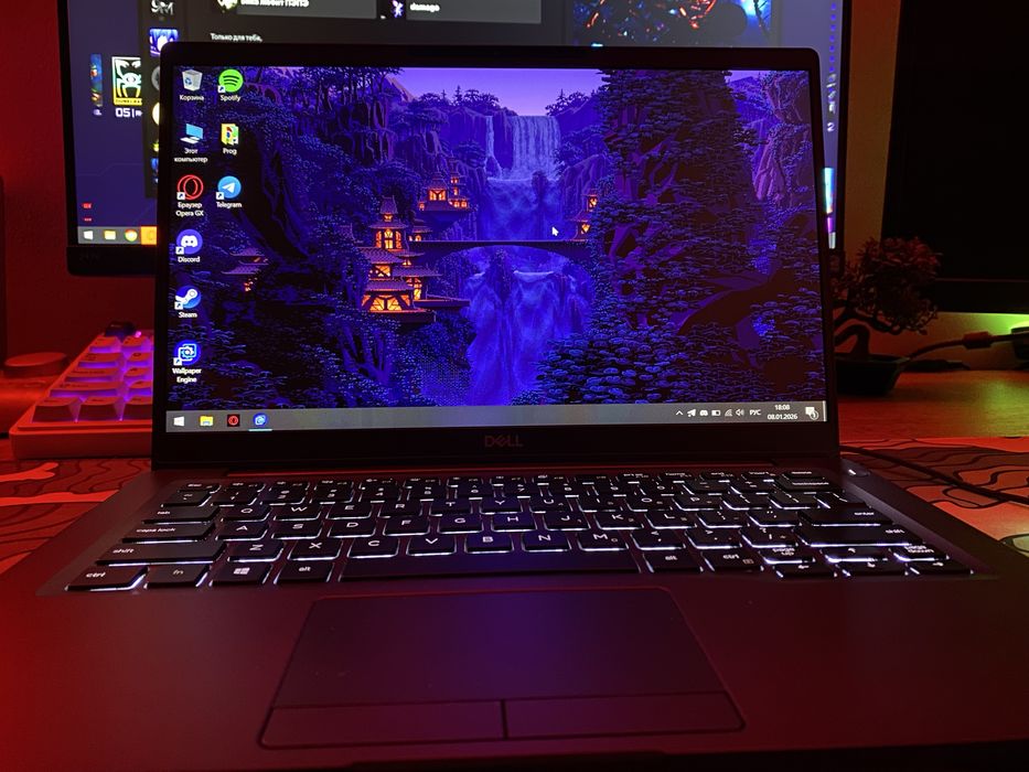 Dell Latitude 7400 / i7-8665U / 16GB / SSD 256GB / Отличное состояние