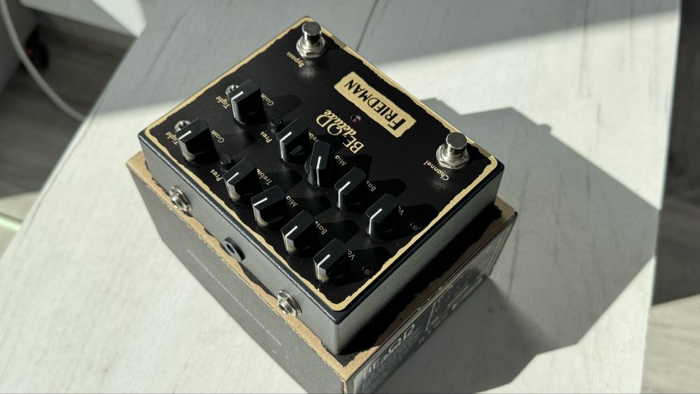 Friedman BE-OD Deluxe (distortion, overdrive, boss, mxr, jhs, wampler, bogner)