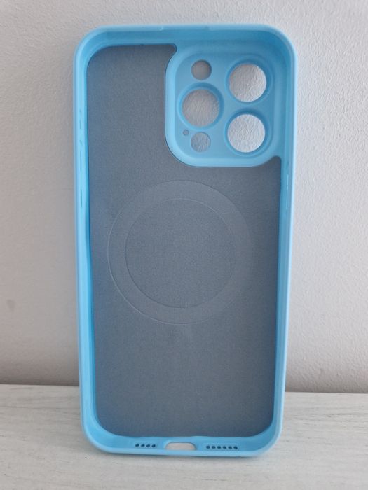 TEL PROTECT MagSilicone Case do Iphone 15 Pro Max Jasnoniebieski