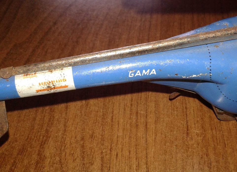 Brinquedo de lata: Helicóptero Gama Mechanik - Anos 50/60-West Germany