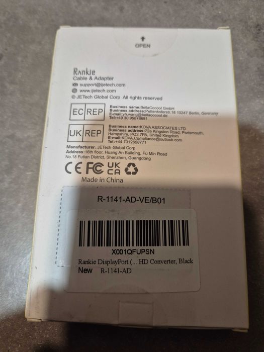 Adapter kabel dp do dvi