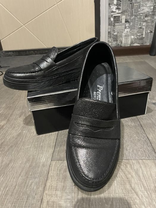 Лофери, туфлі жіночі 38