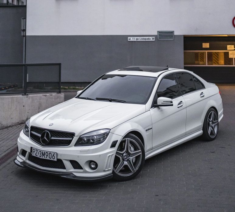 Mercedes-Benz Klasa C Mercedes C63 AMG W204 6.2 V8