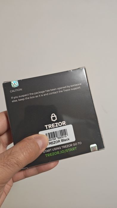 Trezor - cold wallet - carteira crypto