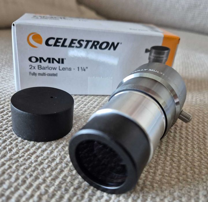 Telescópio Celestron C5 + vários acessórios