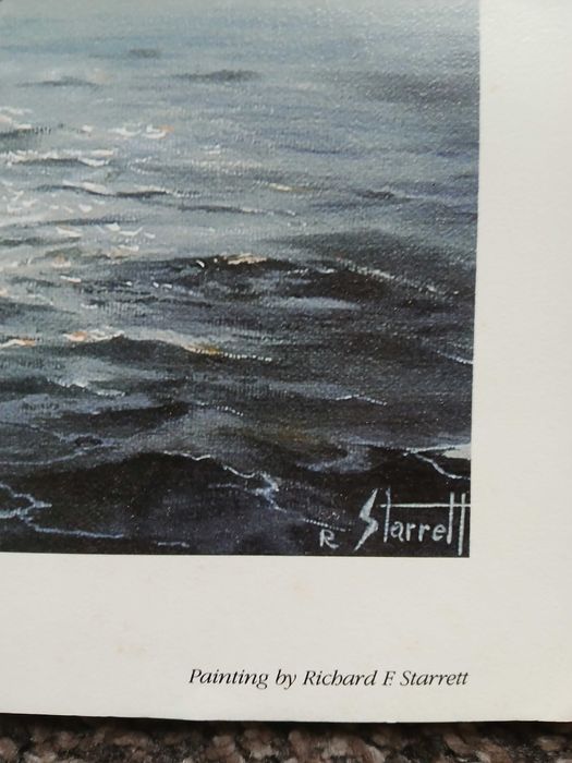 posters de barcos à vela - "courtesy Mobil Oil Corporation"