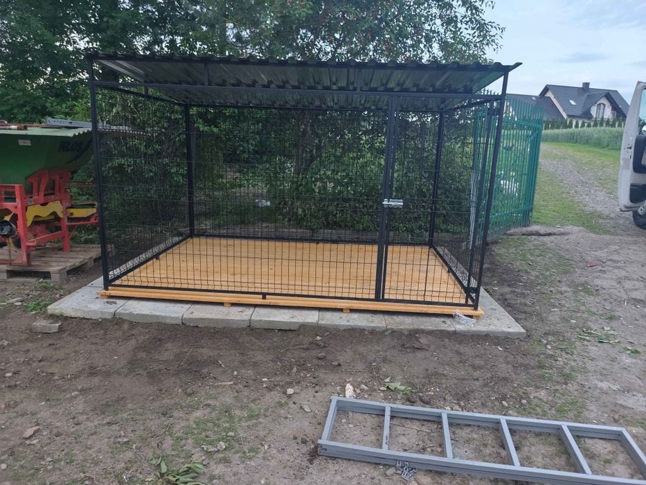 Komplet Kojec dla psa 3x2m